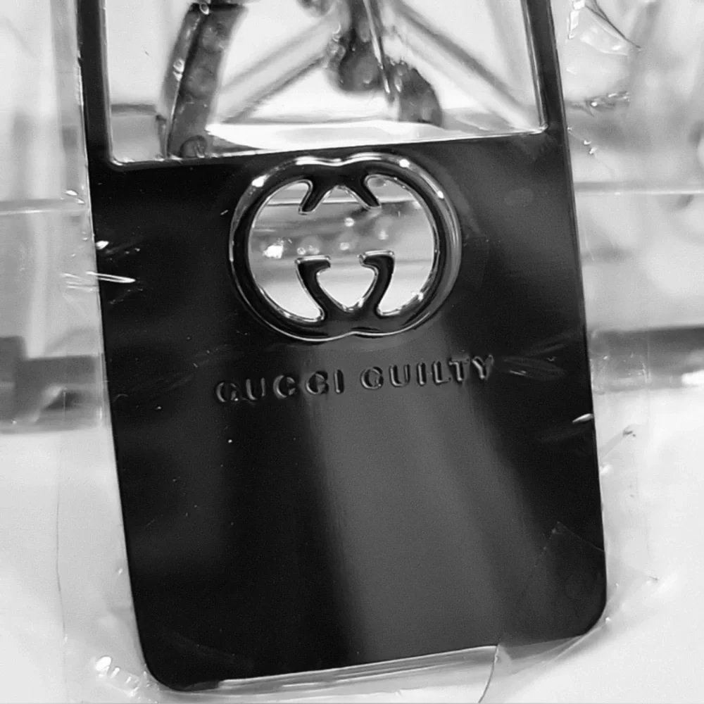KEYCHAIN: Silver Perfume Bottle with Heart Charm, NWOT